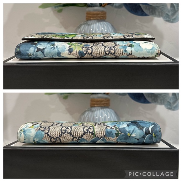 Like New GUCCI GG Supreme Blooms Wallet w Box & Dustbag - Picture 8 of 16